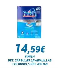 Oferta de Finish - Det. Cápsulas Lavavajillas por 14,59€ en Dialsur Cash & Carry