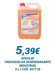 Oferta de Disiclin - Fregasuelos Desengrasante Industrial por 5,39€ en Dialsur Cash & Carry