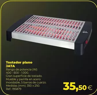 Oferta de Jata - Tostador Plano por 35,5€ en Makro