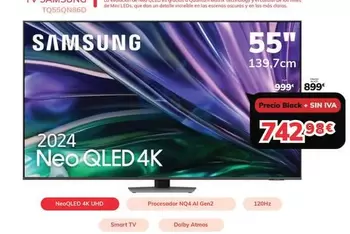 Oferta de Samsung - Tv 55'' Led por 742,98€ en Mi electro