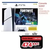 Oferta de Sony - Consola Ps5 Chasis D Fornite por 474,99€ en Mi electro