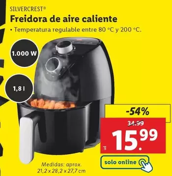 Oferta de SilverCrest - Freidora De Aire Caliente por 15,99€ en Lidl