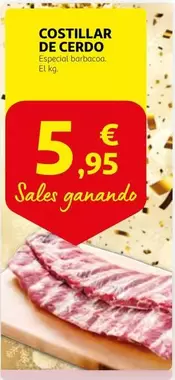 Oferta de Costillar De Cerdo por 5,95€ en Alcampo