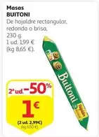 Oferta de Buitoni - Masas por 1,99€ en Alcampo