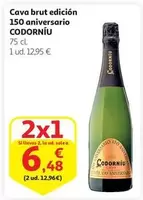 Oferta de Codorniu - Cava Brut Edicion 150 Aniversario por 12,95€ en Alcampo