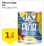 Oferta de Piña En Su Jugo por 1,75€ en Alcampo