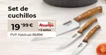 Oferta de Alcampo - Set De Cuchillos en Alcampo