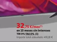 Oferta de Total - Tin 0% Tae 0% por 32,75€ en Alcampo