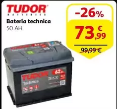 Oferta de Tudor - Batería Technica por 73,99€ en Alcampo