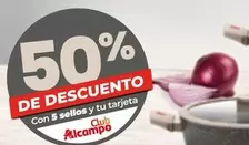 Oferta de Auchan - 5 Sellos Y Tu Tarjeta en Alcampo