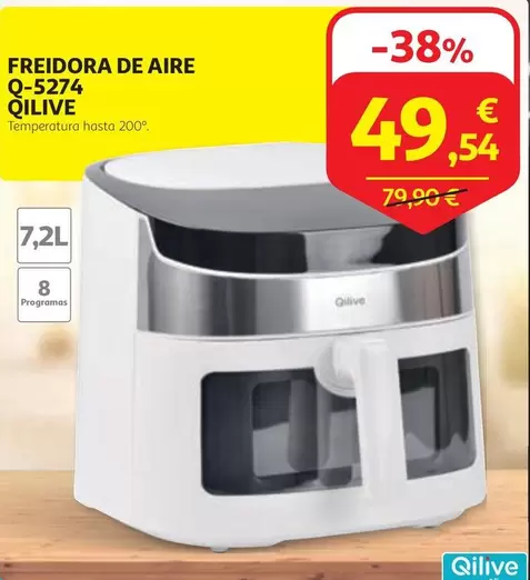 Oferta de Qilive - Freidora De Aire Q-5274 por 49,54€ en Alcampo