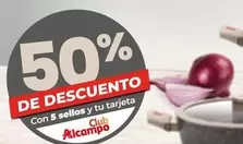 Oferta de Auchan - 5 Sellos Y Tu Tarjeta en Alcampo