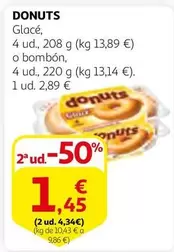 Oferta de Donuts - Glace por 2,89€ en Alcampo