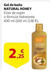 Oferta de Natural Honey - Gel De Bano por 2,25€ en Alcampo