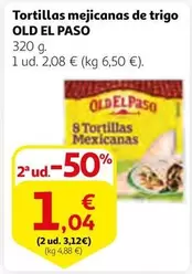 Oferta de Old El Paso - Tortillas Mejicanas De Trigo por 2,08€ en Alcampo