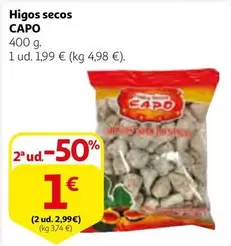 Oferta de Higos Secos por 1€ en Alcampo