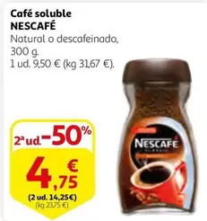 Oferta de Nescafé - Café Soluble por 4,75€ en Alcampo