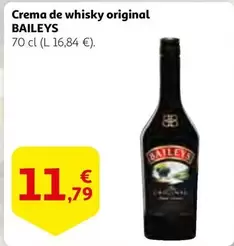 Oferta de Baileys - Crema De Whisky Original por 11,79€ en Alcampo