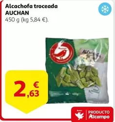 Oferta de Auchan - Alcachofa Troceada por 2,63€ en Alcampo