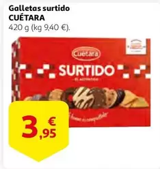 Oferta de Cuétara - Galletas Surtido por 3,95€ en Alcampo