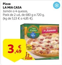 Oferta de Pizza por 3,49€ en Alcampo