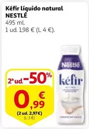 Oferta de Nestlé - Kéfir Líquido Natural por 1,98€ en Alcampo