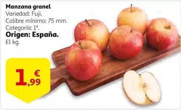 Oferta de Fuji - Manzana Granel por 1,99€ en Alcampo