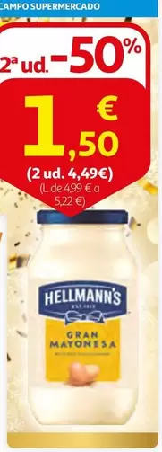 Oferta de Hellmann's - Gambo Supermercado por 1,5€ en Alcampo