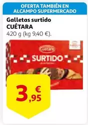 Oferta de Cuétara - Galletas Surtido por 3,95€ en Alcampo