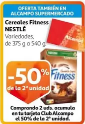 Oferta de Nestlé - Cereales Fitness en Alcampo