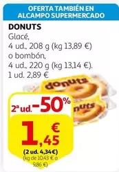 Oferta de Alcampo - Donuts por 1,45€ en Alcampo