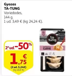 Oferta de Ta Tung - Gyozas por 1,75€ en Alcampo