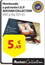 Oferta de Auchan - Mantecado O Polvoron I.g.p por 5,49€ en Alcampo