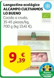 Oferta de Alcampo - Langostino Ecológico Alcampo por 9,39€ en Alcampo