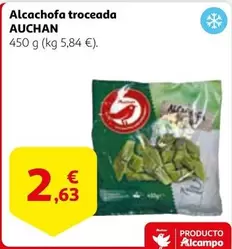 Oferta de Auchan - Alcachofa Troceada por 2,63€ en Alcampo