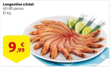 Oferta de Cristal - Langostino por 9,99€ en Alcampo