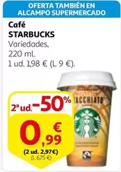 Oferta de Café por 1,98€ en Alcampo