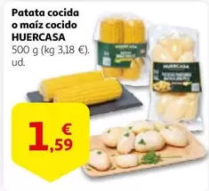 Oferta de Patata Cocida O Maíz Cocido por 1,59€ en Alcampo