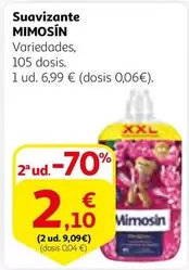 Oferta de Mimosín - Suavizante por 6,99€ en Alcampo