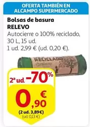 Oferta de Alcampo - Bolsas De Basura por 2,99€ en Alcampo