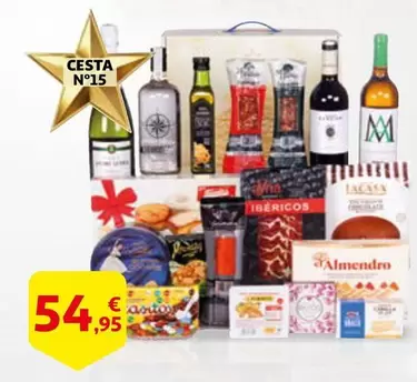 Oferta de Cesta No15 por 54,95€ en Alcampo