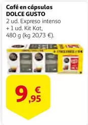 Oferta de Dolce Gusto - Café En Cápsulas por 9,95€ en Alcampo