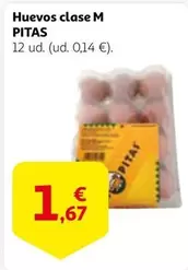 Oferta de Pitas - Huevos Clase M por 1,67€ en Alcampo