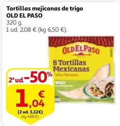 Oferta de Old El Paso - Tortillas Mejicanas De Trigo por 2,08€ en Alcampo