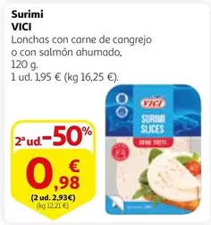 Oferta de VICI - Surimi por 1,95€ en Alcampo