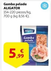 Oferta de Aligator - Gamba Pelada por 5,99€ en Alcampo