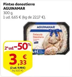 Oferta de Aguinamar - Pintxo donostierra por 3,33€ en Alcampo