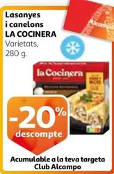 Oferta de La Cocinera - Lasanyes I Canelons en Alcampo