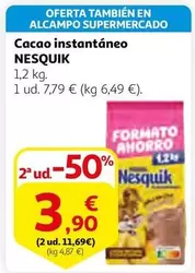 Oferta de Nesquik - Cacao Instantaneo por 3,9€ en Alcampo