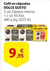 Oferta de Dolce Gusto - Café En Cápsulas por 9,95€ en Alcampo